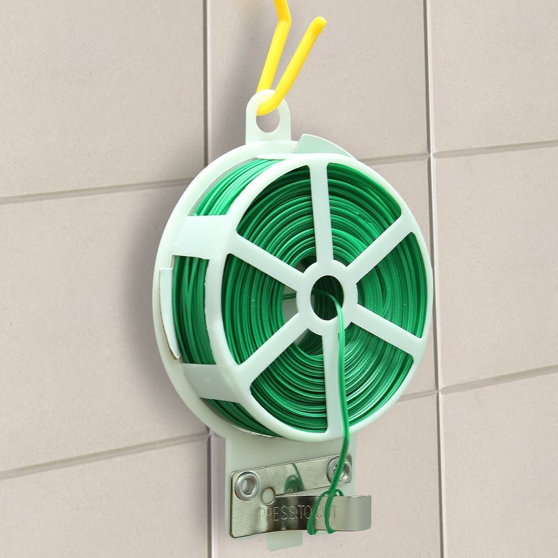 VIMOA Garden Twine 164 Feet Garden Twist Ties with Cutter for Plants, Vines and Wrapping Cords Christmas Tree Tie - Image 2